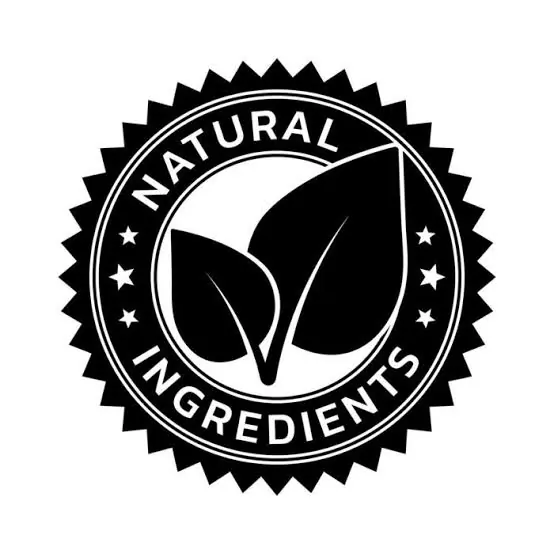 Icon depicting pure botanical elements